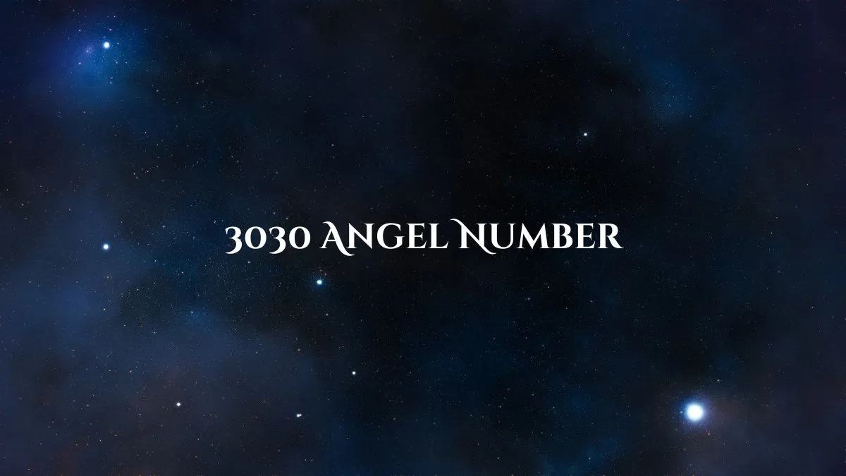 How to Handle 3030 Angel Number